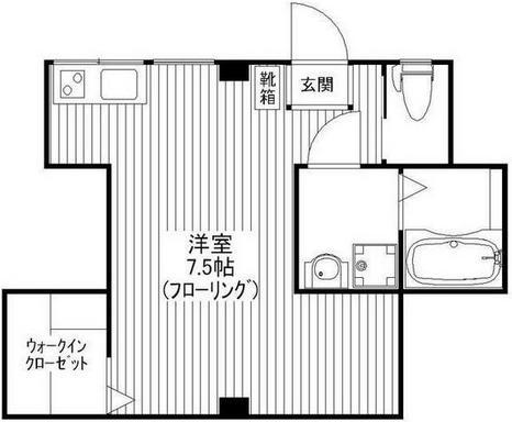 モトハウス103の間取り