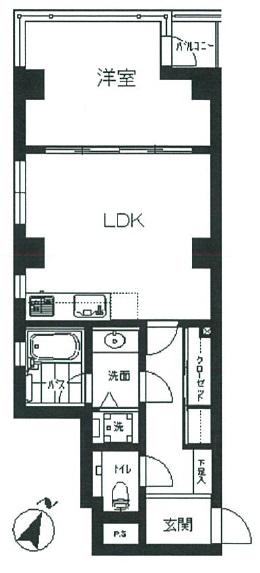 シーフォートI.S302の間取り