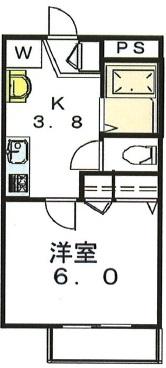 カッツェンハイム202の間取り