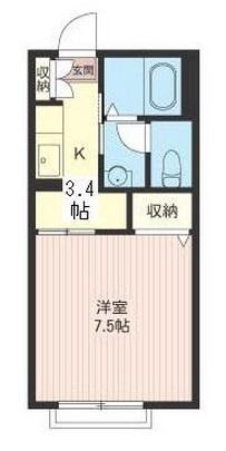 スクエア麻布狸穴203の間取り