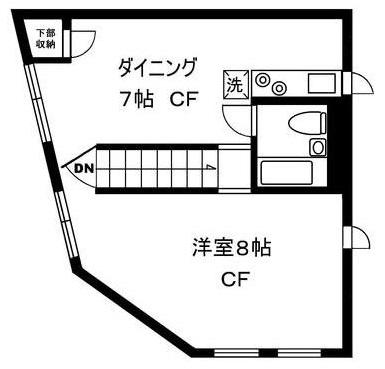 DRホームズ三軒茶屋301の間取り