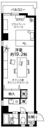 シティコープ　ヒラヌマ304の間取り