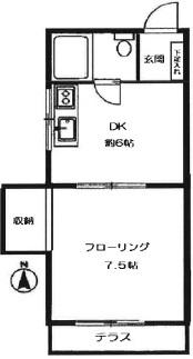 フジハイツ103の間取り