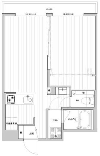 ベルメゾンホリグチ202の間取り