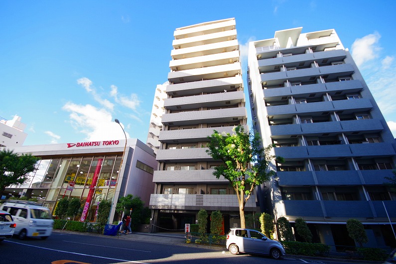 クレッセント渋谷神泉13階の外観