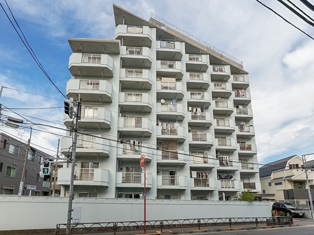 学芸大ダイヤモンドマンション9階の外観