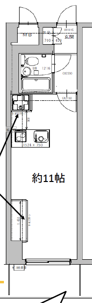 下北沢ハイタウンA棟305の間取り