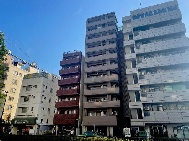 ジャルダン目黒2階の外観