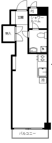 ロイヤルアーバン駒場東大1階の間取り