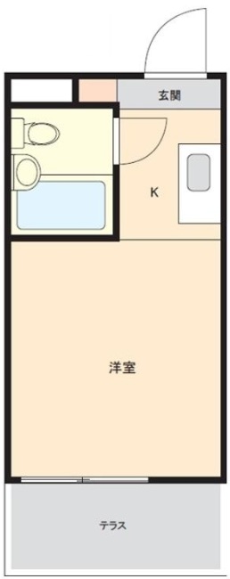 メゾン・ド・ルージュ1階の間取り