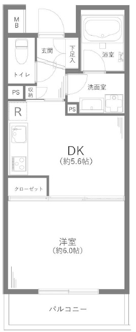 ソフィアーレ代官山4階の間取り