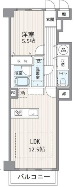 NICハイム中目黒（ニックハイム中目黒）9階の間取り