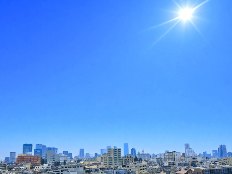 バルコニーからの景色