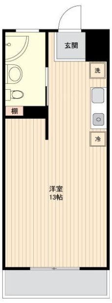 メゾン・ド・エビス4階の間取り